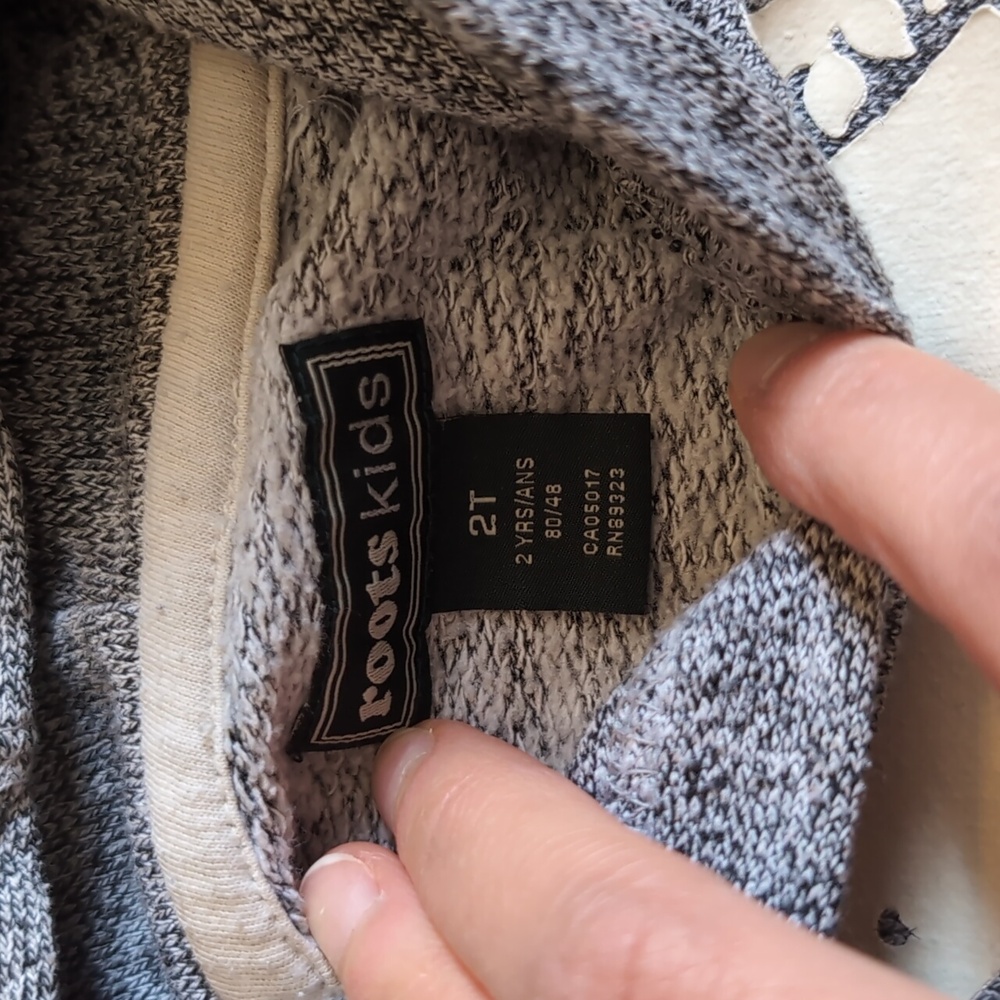 Roots Sweatshirt And Sweatpants Size 2T - Picture 2 of 7
